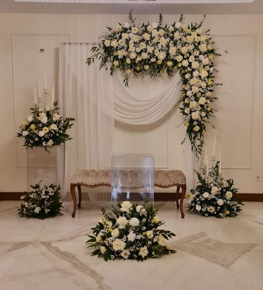 Wedding backdrop design