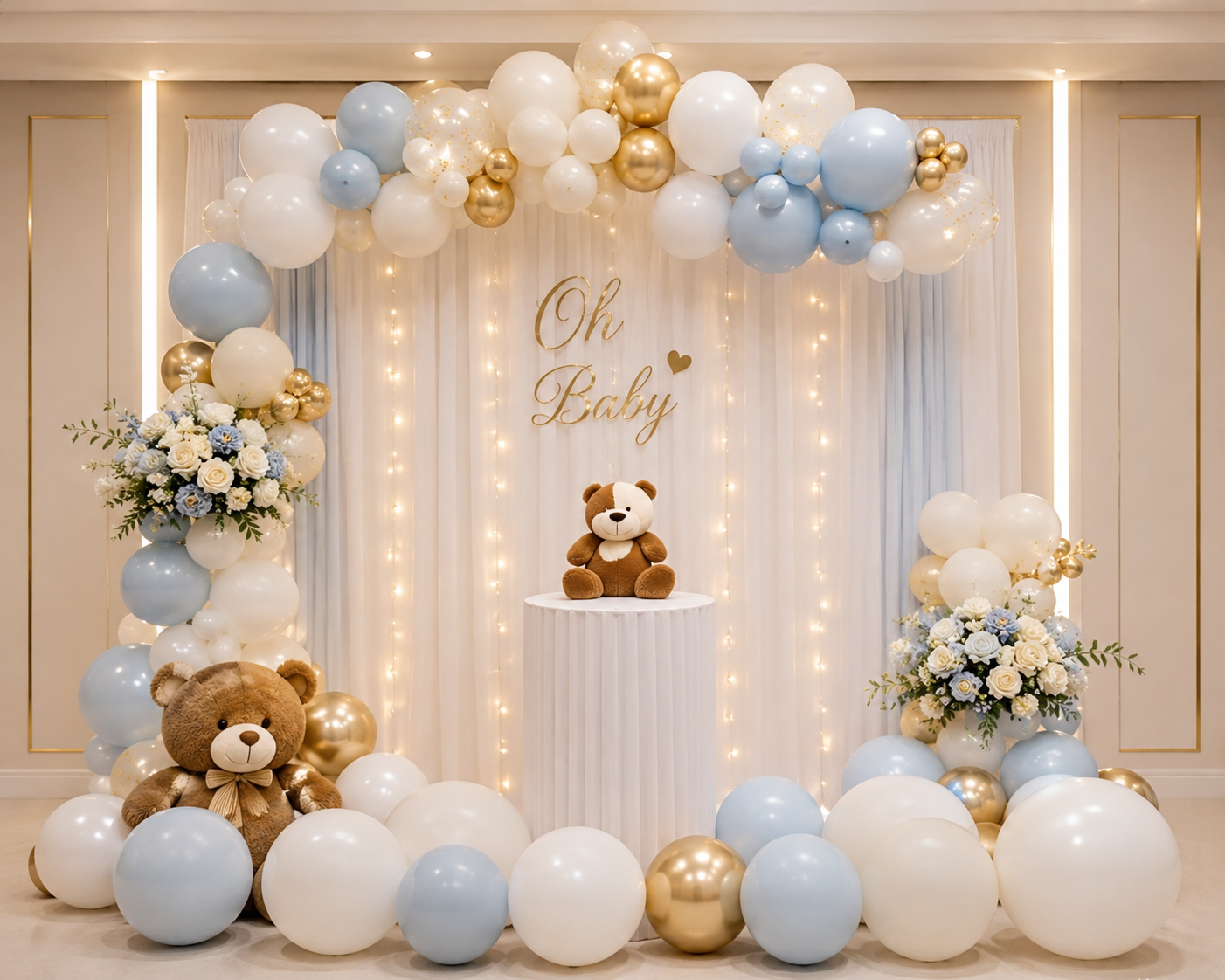 Modern event decoration